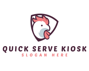 Rooster Chicken Hen logo design