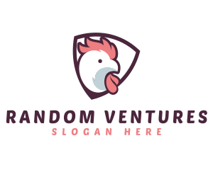 Rooster Chicken Hen logo design