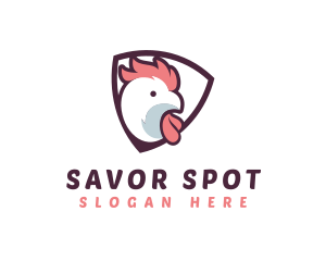 Rooster Chicken Hen logo design