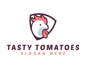 Rooster Chicken Hen logo design