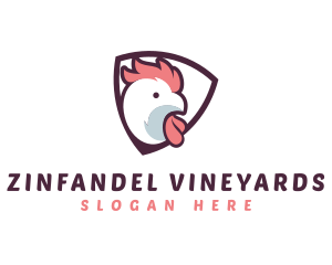 Rooster Chicken Hen logo design