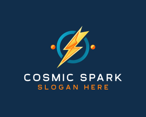 Lightning Spark Outlet logo design