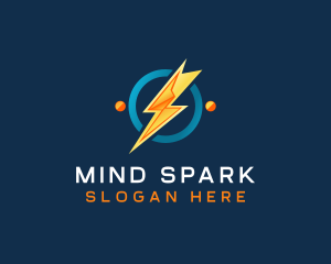 Lightning Spark Outlet logo design