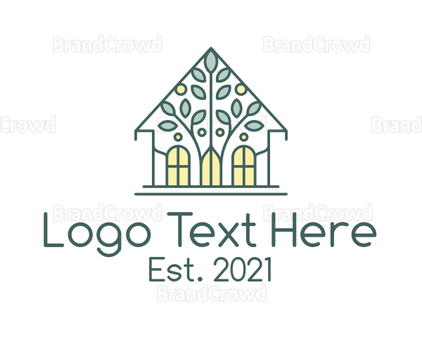 House Tree Home Renovation Logo