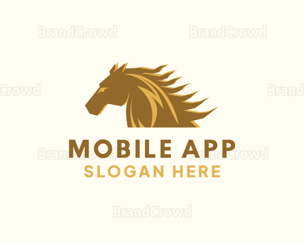 Horse Stallion Business Logo