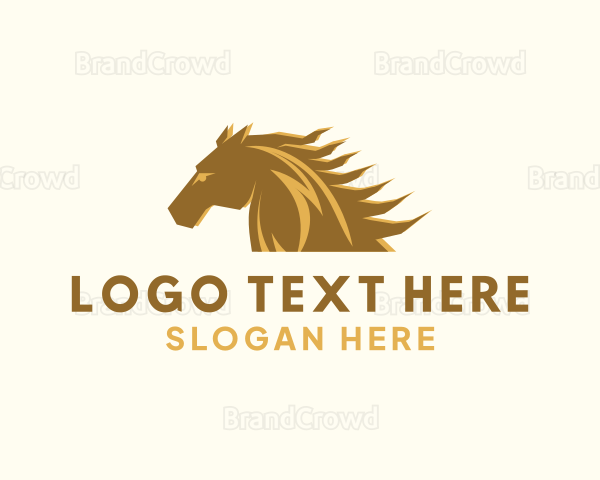 Horse Stallion Business Logo