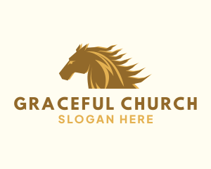 Horse Stallion Business Logo