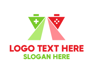 Triangular - Polygon Geometric Controller logo design