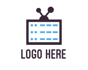 Download - Data Servers TV logo design