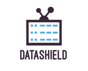 Data Servers TV logo design