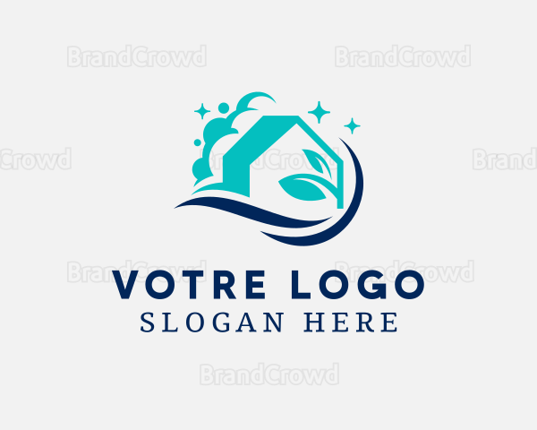 Eco Friendly Home Cleaning Logo