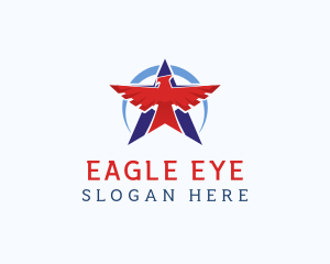 Star Eagle Patriot logo design