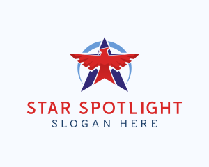 Star Eagle Patriot logo design