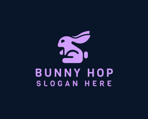 Little Hare Bunny logo design