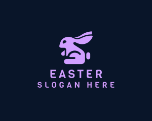 Little Hare Bunny logo design