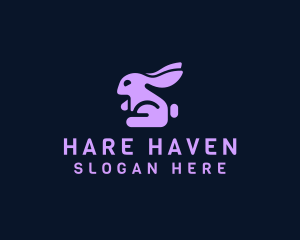 Hare - Little Hare Bunny logo design