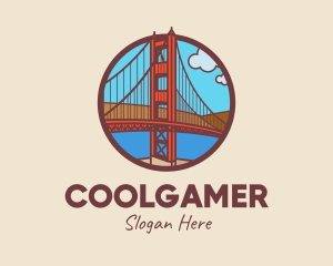 Traveler - San Francisco Bay Bridge logo design