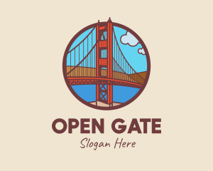 San Francisco Bay Bridge logo design