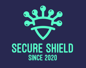 Protection - Virus Protection Shield logo design