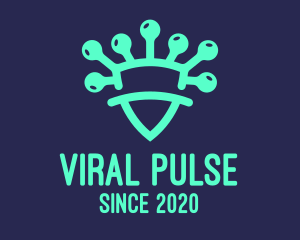Virus - Virus Protection Shield logo design