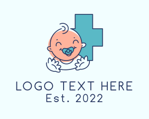 Hospital - Baby Hospital Pediatrician logo design