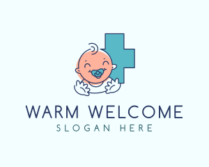 Baby Hospital Pediatrician logo design