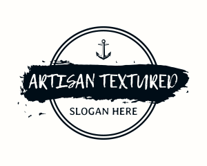 Nautical Sailor Anchor logo design