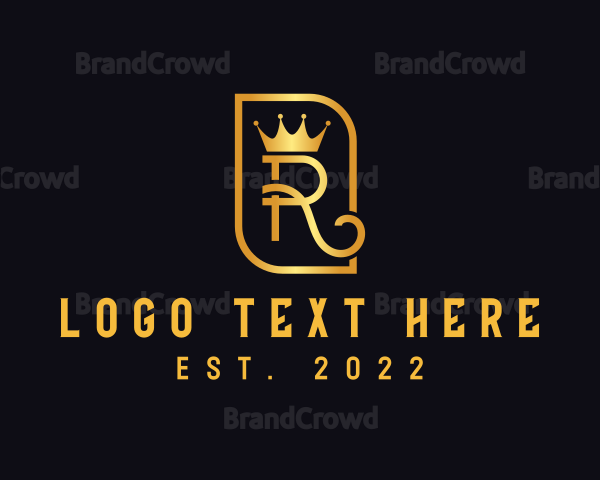 Premium Crown Royalty Logo