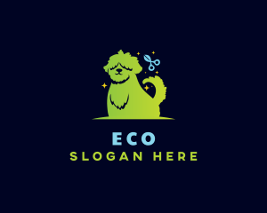 Pet Grooming Dog Logo