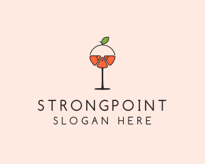 Orange - Orange Cocktail Drink logo design