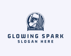 Metalwork Welder Tool logo design