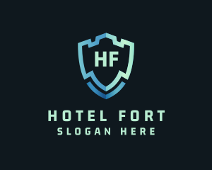 Security Fort Shield Protection logo design