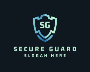 Security Fort Shield Protection logo design