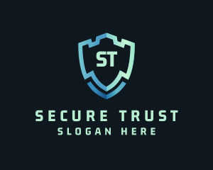Trust - Security Fort Shield Protection logo design