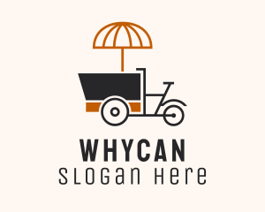 Bike Food Cart Retail  Logo