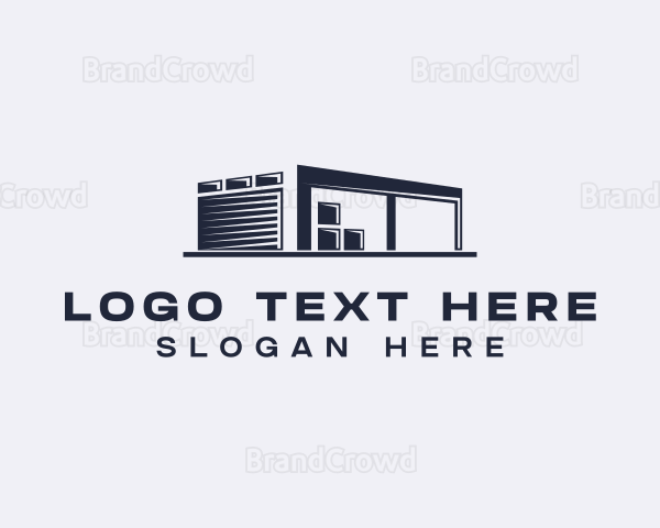 Warehouse Storage Facility Logo