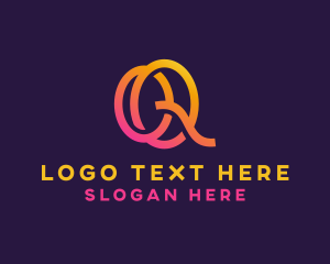 Lettermark - Spiral Web Technology logo design