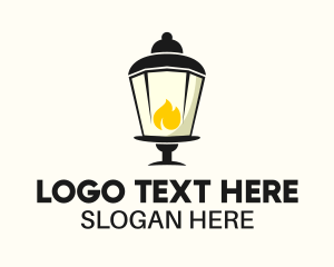 Lamp Flame Lighting  Logo