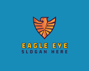 Military Eagle Shield logo design