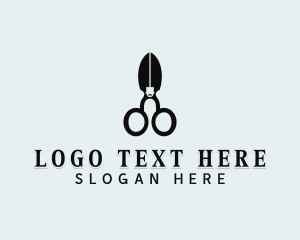 Grooming - Barber Haircut Scissors logo design