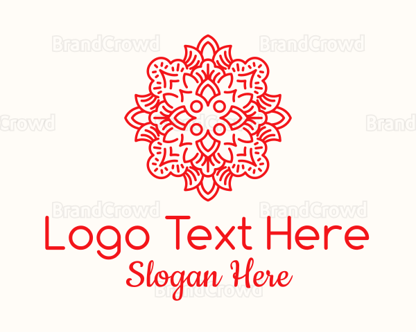 Floral Leaf Bouquet Logo