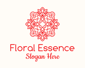 Bouquet - Floral Leaf Bouquet logo design