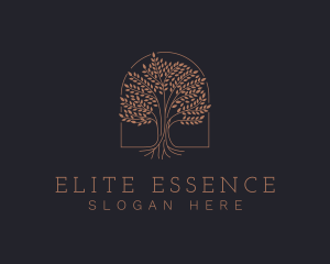 Environmental - Elegant Eco Tree logo design