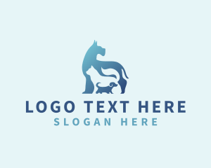 Neuter - Pet Cat Dog logo design