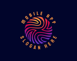 Shape - Sphere Wave Tech logo design