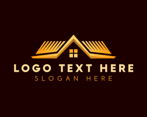 Mortage - Roof House Repair logo design
