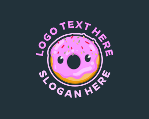 Doughnut - Donut Dessert Pastry logo design