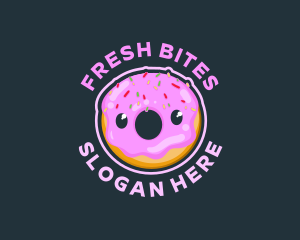 Bagel - Donut Dessert Pastry logo design