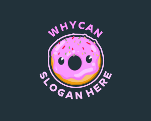 Doughnut - Donut Dessert Pastry logo design