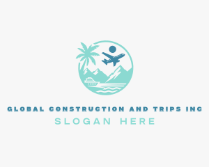 Island Travel Tourism  Logo